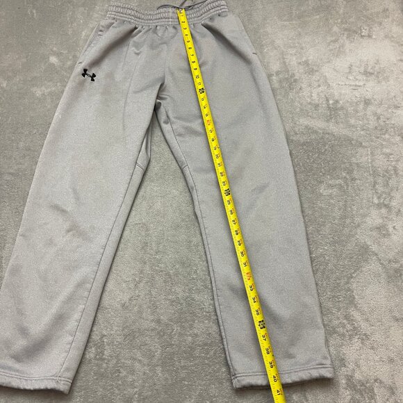 Under Armour Men's Size L Loose ColdGear Grey Sweatpants With Pockets - Picture 4 of 12